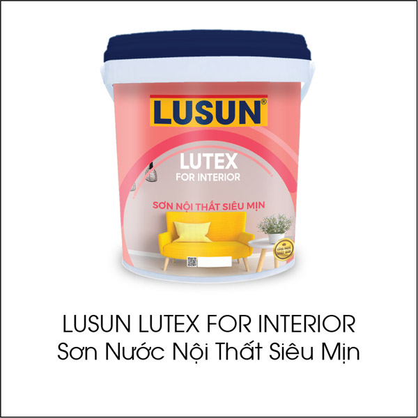 Lusun Lutex for Interior: Ultra-smooth interior water-based paint
