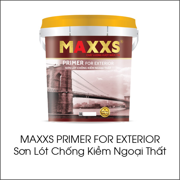 Maxxs Primer for Exterior: Alkali-resistant exterior primer