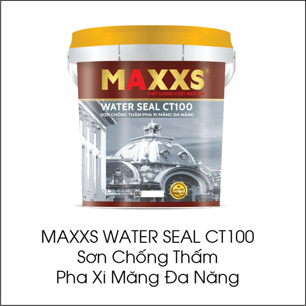 Maxxs Water Seal CT100: Multi-purpose cement-based waterproof paint