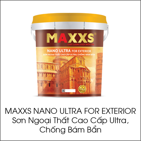 Maxxs Nano Ultra for Exterior: Ultra-grade exterior paint