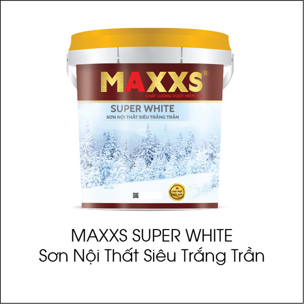 Maxxs Super White: Ultra-white interior paint for ceilings