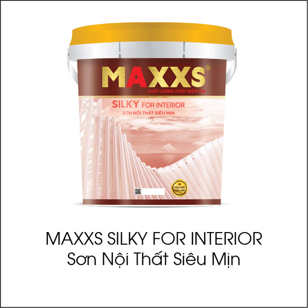 Maxxs Silky for Interior: Ultra-smooth interior paint