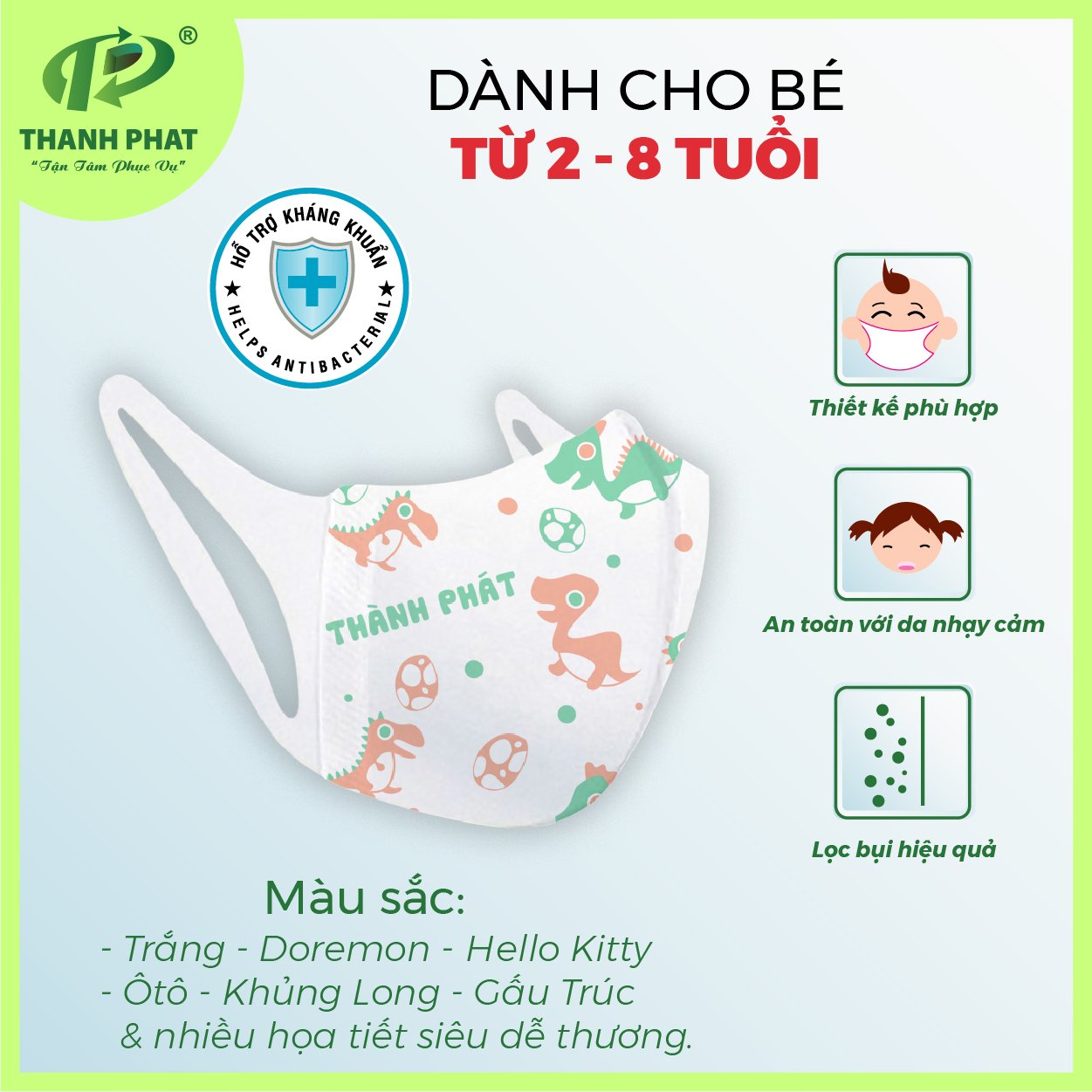 Hello Kids 3D mask