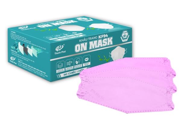 On Mask KF94 - pink mask