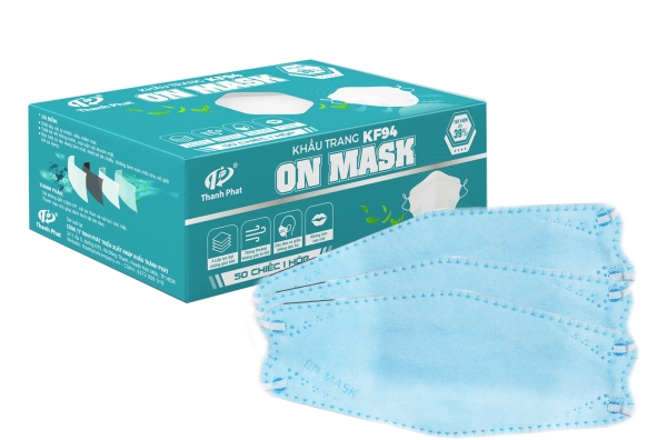 On Mask KF94 - blue mask