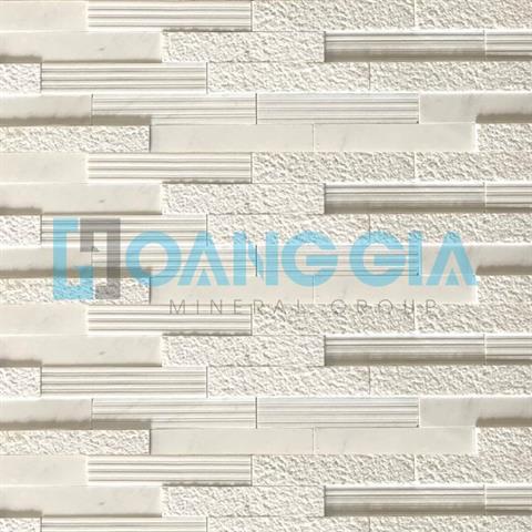White Mosaic Stone