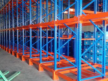 Push back rack