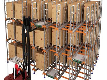Satellite rack