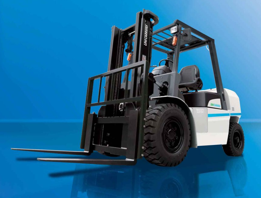 Oil engine forklift