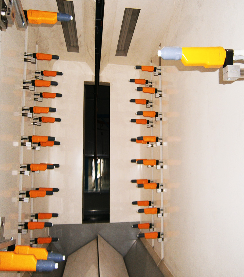 Powder coating system