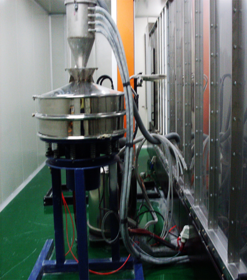 Powder coating system