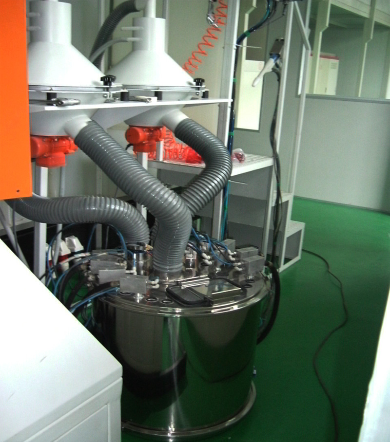 Powder coating system