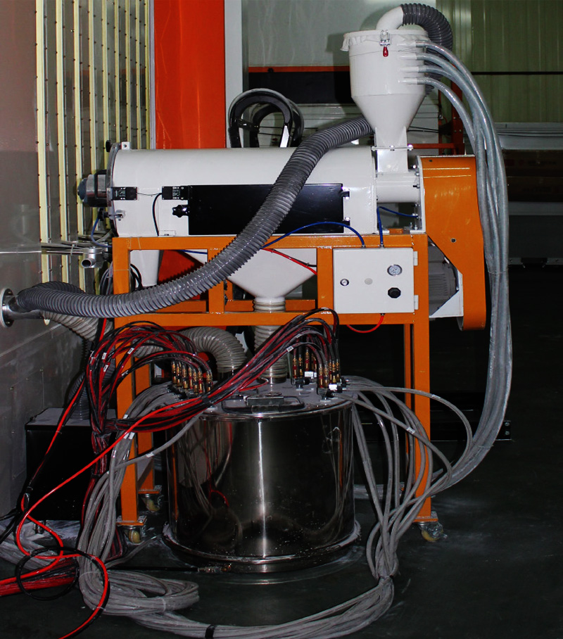 Powder coating system