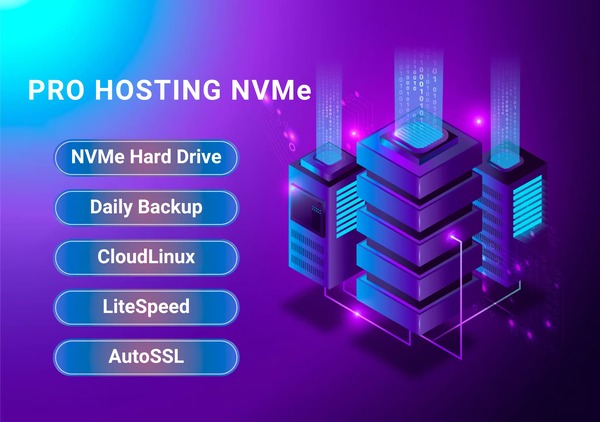 NVMe web hosting
