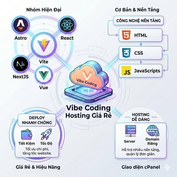 Vibe Coding web hosting rental