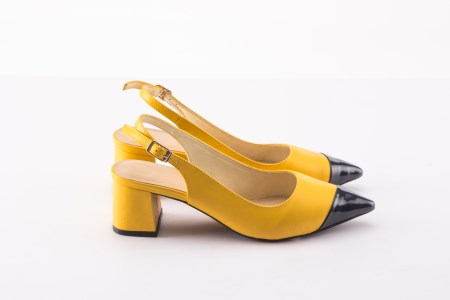 Yellow womens shoes