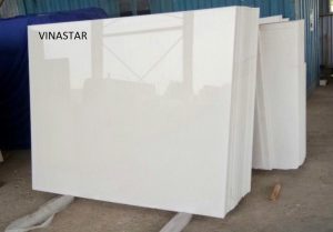 Pure White Marble Gangsaw Slab