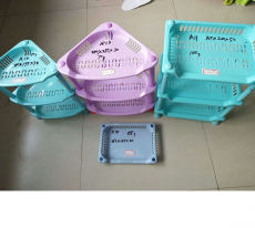 Plastic shelf