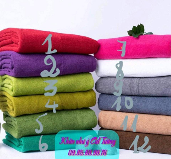 Spa towels, hotel towels