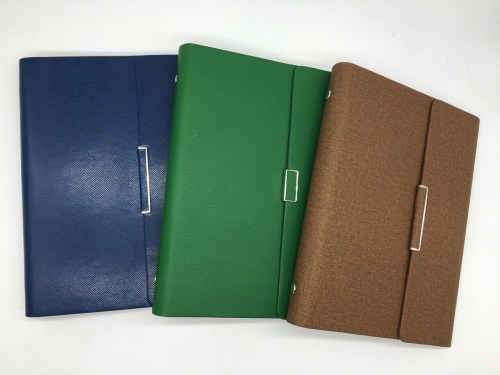 Leather notebook