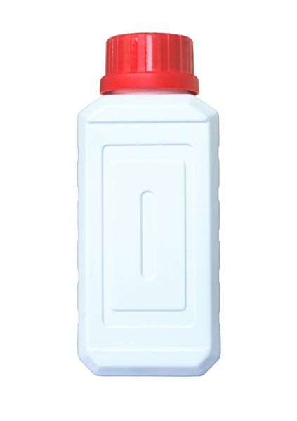 500ml square PE plastic bottle D43