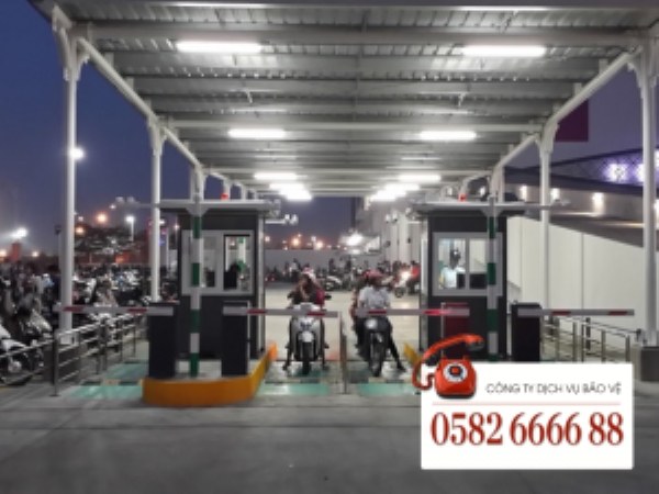 Parking security guard service