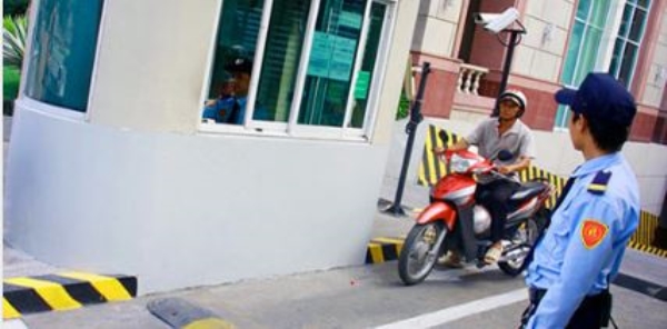 Parking security guard service