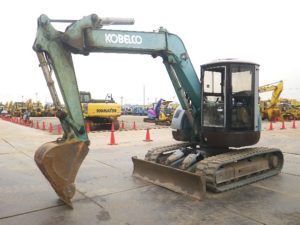 Kobelco crawler excavator