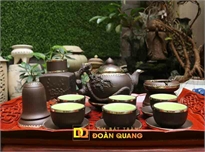 Tu Sa copper wrap tea set