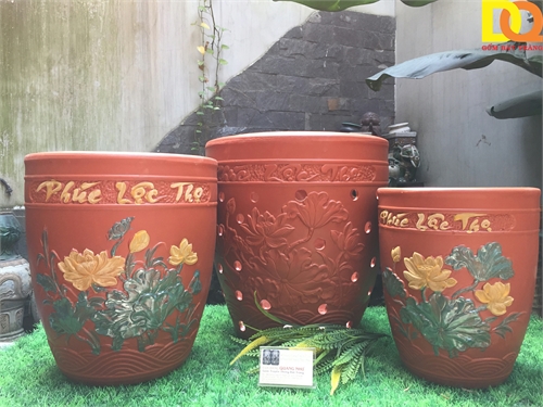 Set of 3 pots