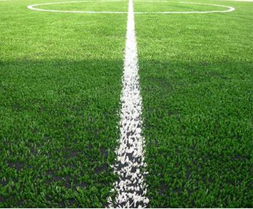 Rubber granules for soccer field