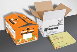 Offset printing carton box
