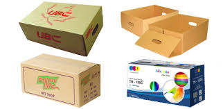 Offset printing carton box