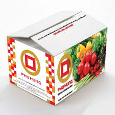 Offset printing carton box