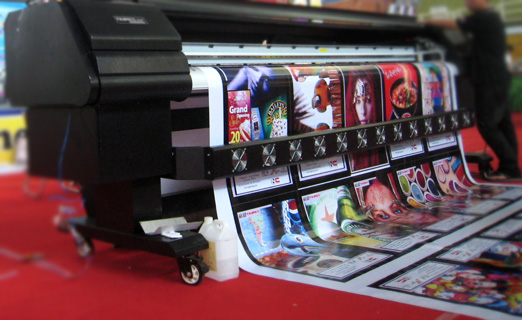 Printing service for advertising tarpaulin