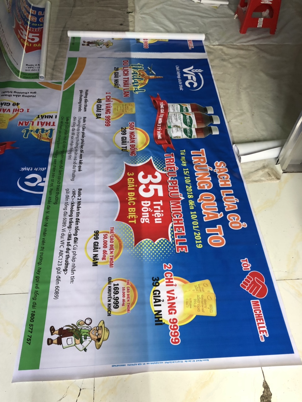 Advertising decal printing