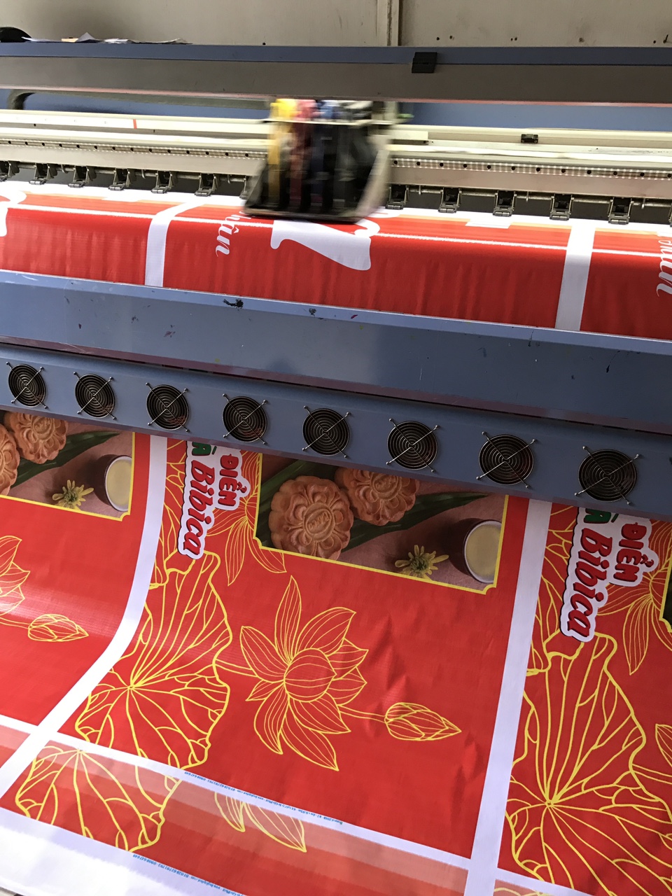 Advertising decal printing