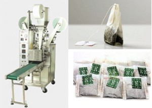 Tea bag packaging machine
