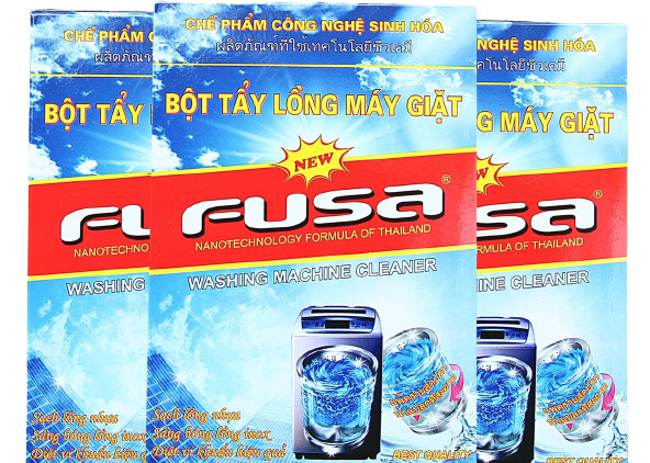 Washing machine drum cleaner powder