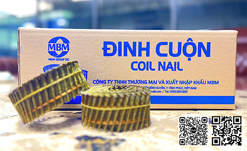 Plated rolled nail