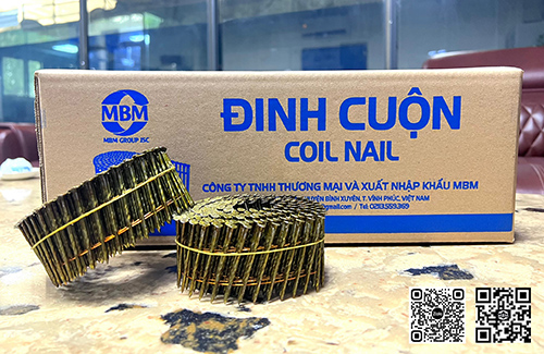 Plated rolled nail