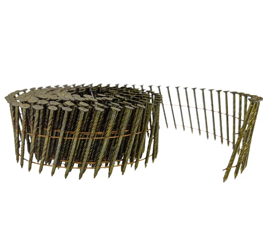 Plated rolled nail size 3.3mmx115mm