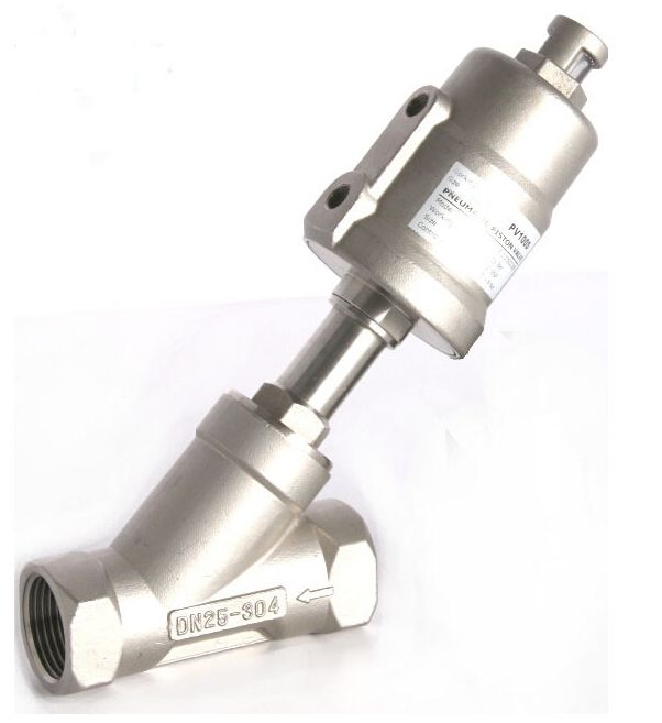 Oblique valve