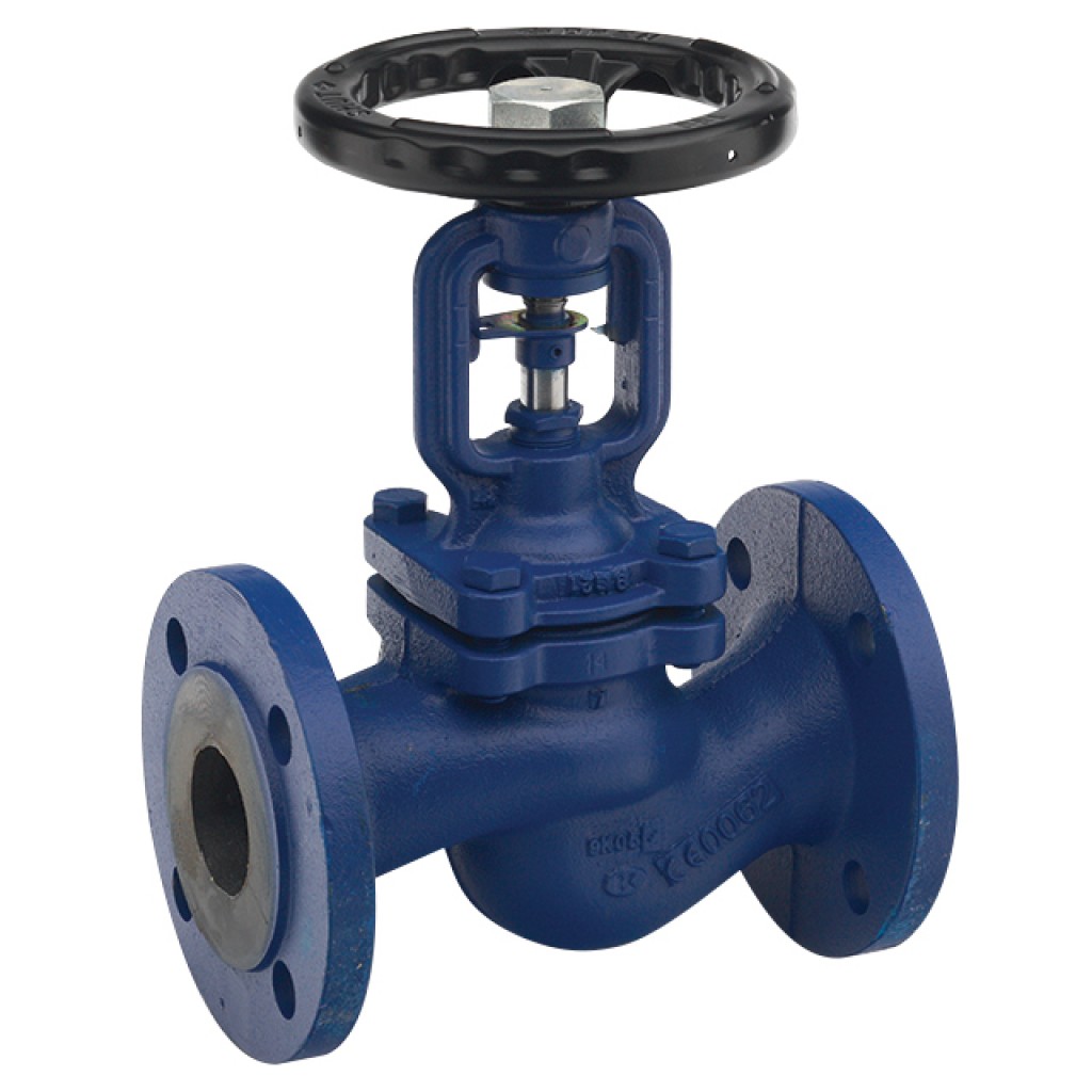Steam ball valve