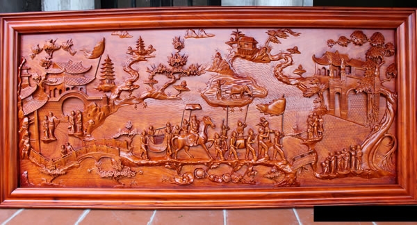 CNC wood cutting