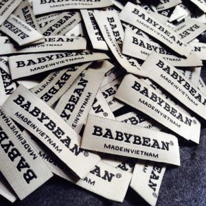 Labels of sheets and pillows