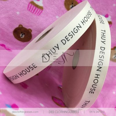Printed cotton label