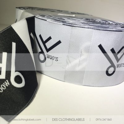Premium woven label
