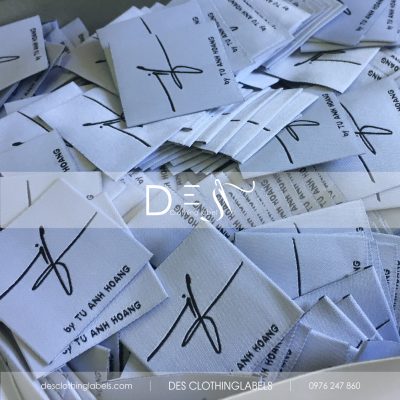 Premium woven label