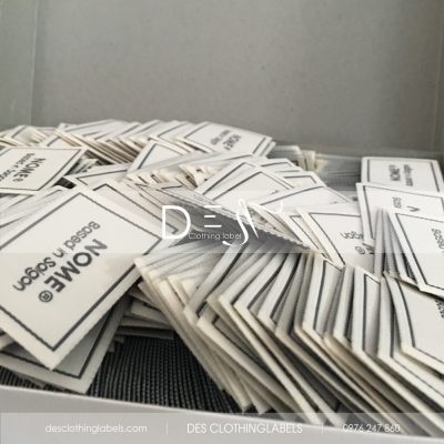 Premium woven label